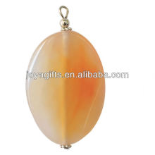 Wholesale Gemstone Beads Agate pendant natural carnelian stone pendant